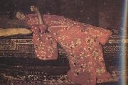 George Hendrik Breitner Girl in Red in Red Kimono (nn02) oil painting reproduction